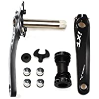 FOMTOR Juego de bielas de bicicleta BCD 104 para bicicleta de montaña con soporte inferior y pernos de cadena de 170 mm…